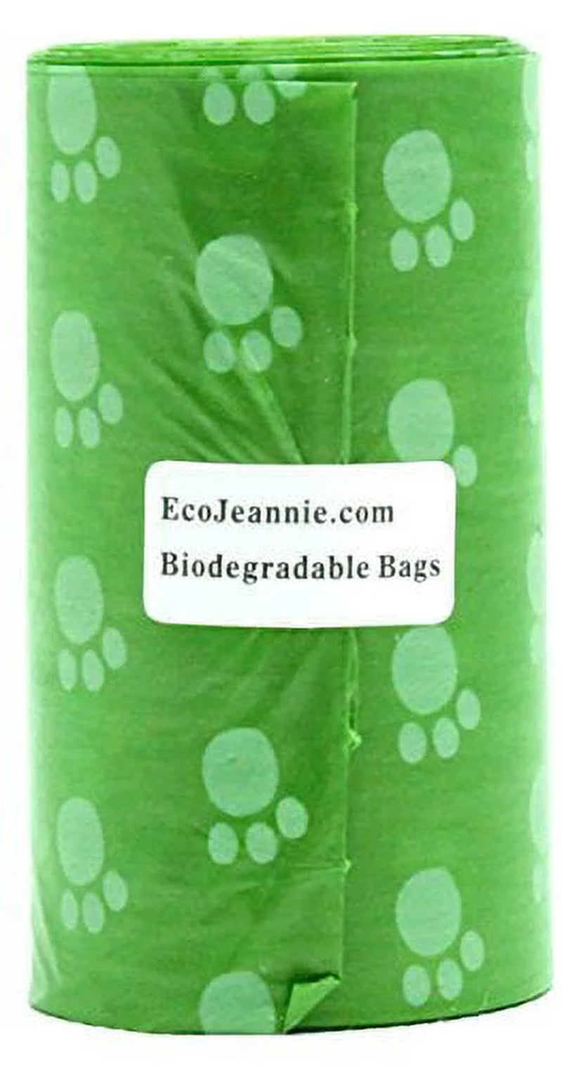 ® Biodegradable Lavender Scented Poop Bags (420-Count) with Dispenser with Stainless Steel Carabiner Clip